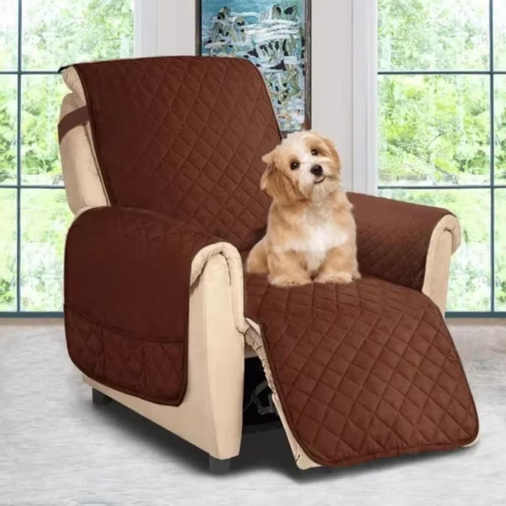 Waterproof Armchair Cover Anti-slip Sofa Mat 1 Seater Recliner Sofa Cover  Living Room