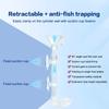 Aquarium Transparent Feeding Tube Set Aquarium Telescopic Fish Tank Feeder Shrimp Feeding Container Feeder Bowl Accessories