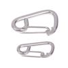Simple Stainless Steel Scuba Diving Buckle Clip Heavy Duty Camping Carabiner Hooks Outdoor Safety Diving Buckle Clip