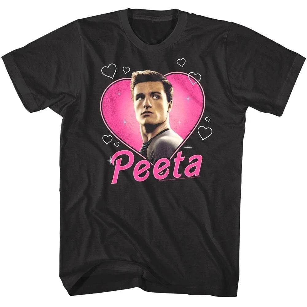 Hunger Games I Love Peeta Men s T Shirt XL