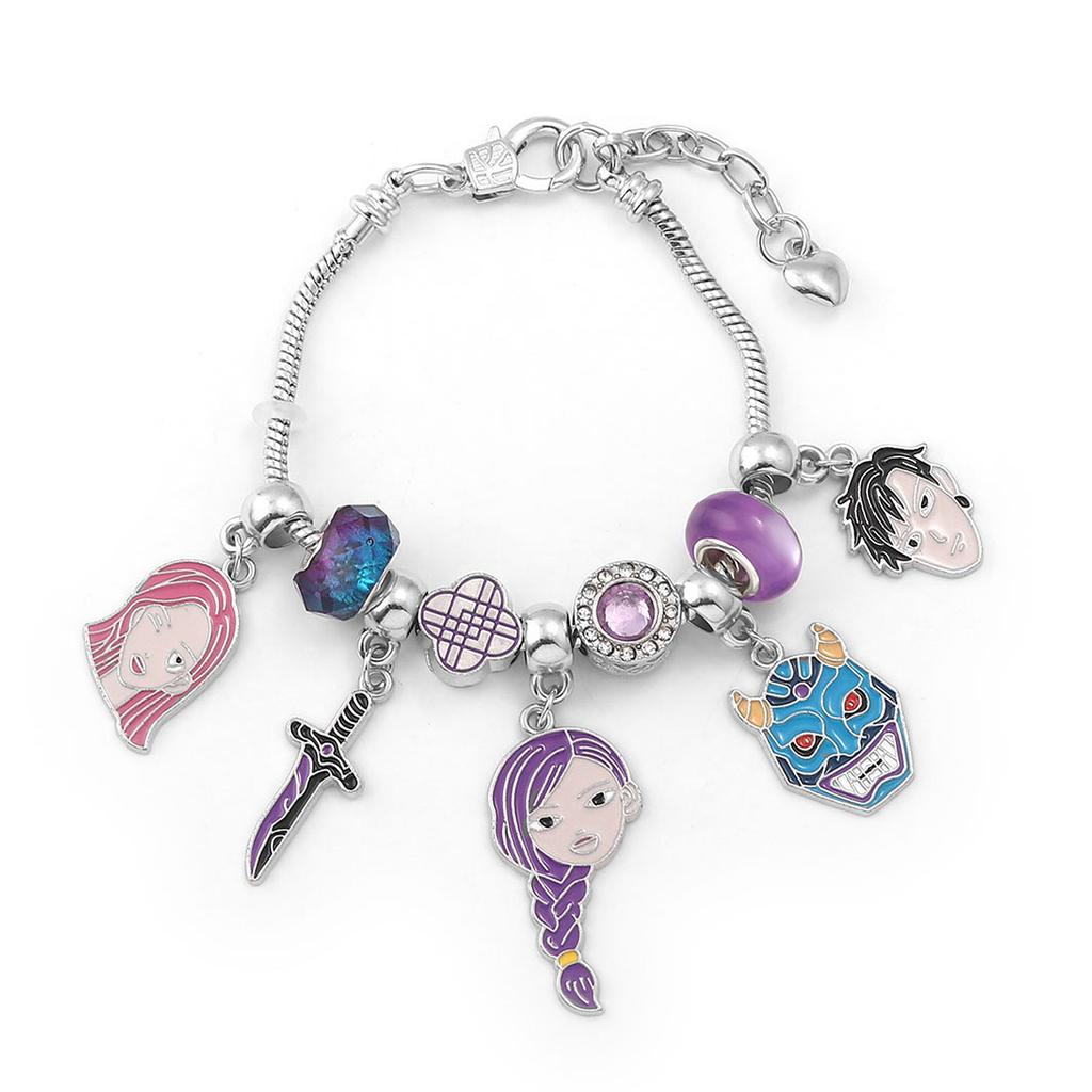 Witch Hunter Bracelet, Rumi Siyin Sword Cartoon Star Love Beaded Diy Bracelet Kpop Element Peripheral