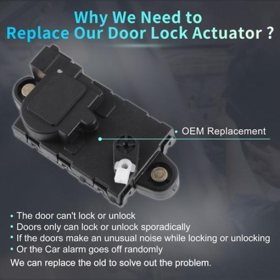 Front Left Power Door Lock Actuator Motor Single  for Hyundai Sonata 99-05