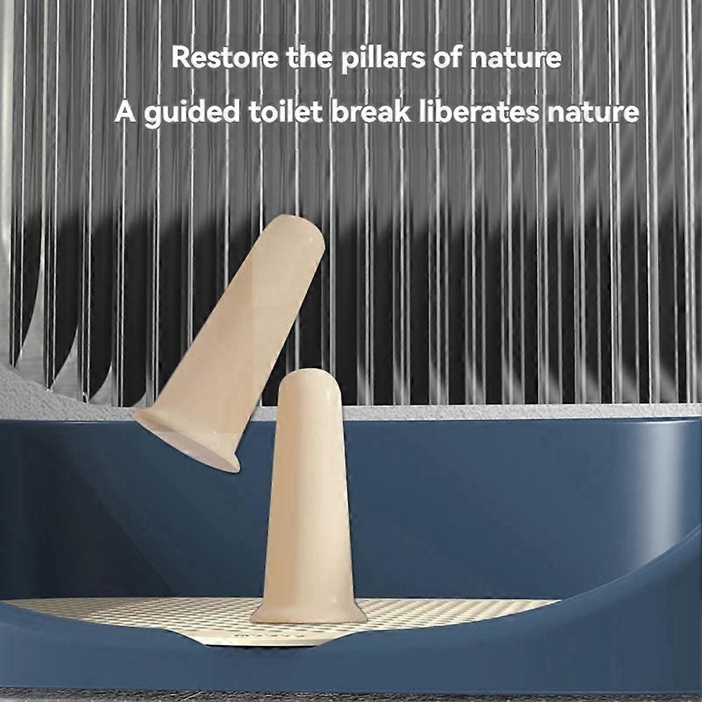 Dog Toilet Training Pad Holder - Indoor Puppy Potty Tray with Mesh Grids for Clean Paws & Floors B