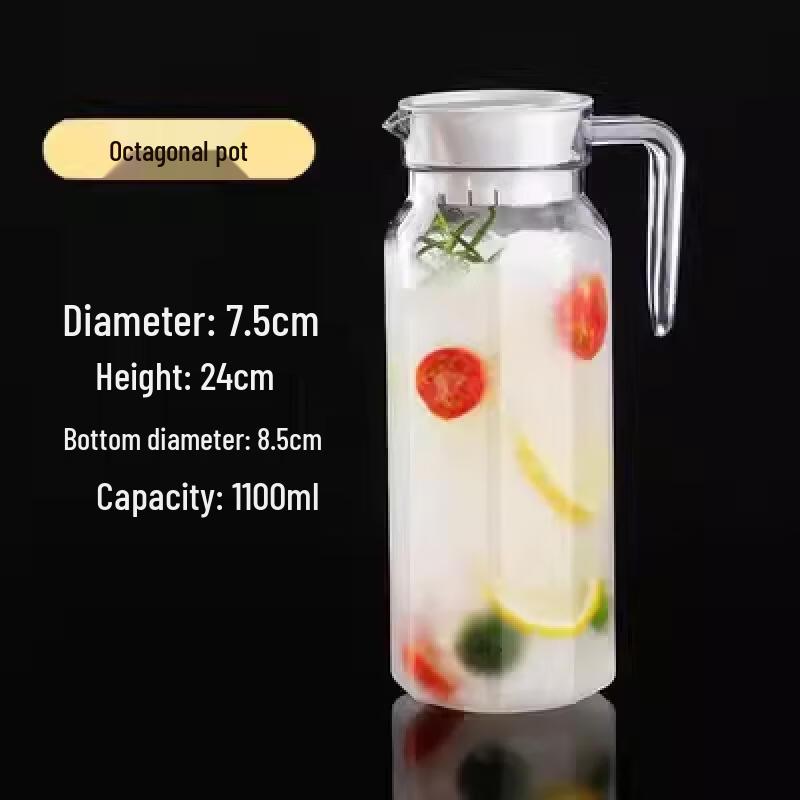 JingJingRSPC Striped Acrylic Cold Water Pitcher