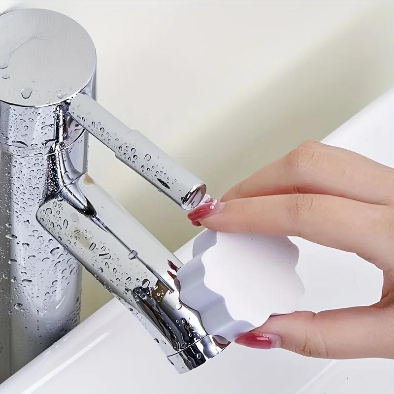 2 Stück Badezimmerspiegelwischer: Dekontamination, Entkalkung, Schwammreinigung - Geeignet für Küche, Bad - Hergestellt aus PVA-Schaum