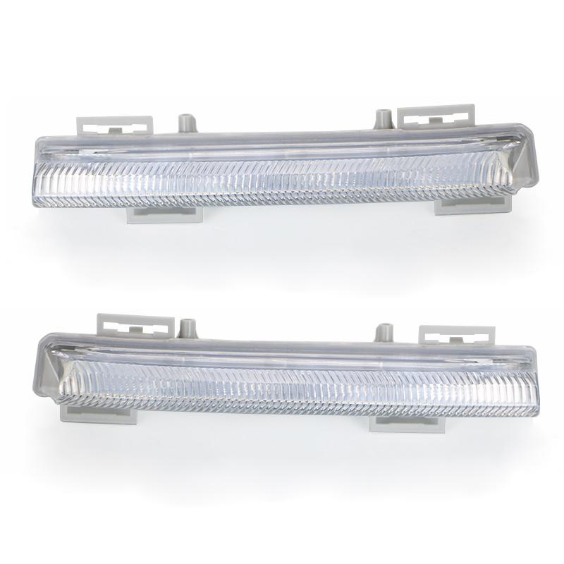 A2049069000 12V Car Front LED DRL Daytime Running Lamp Fog Light For Mercedes-Benz W204 W212 C250 C280 C350 E350 A2049068900