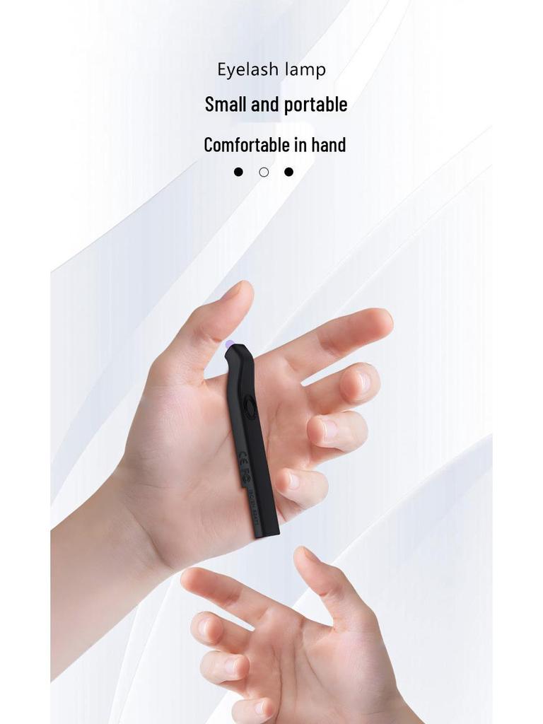 Eyelash Glue Curing UV Lamp - Quick-drying LED Light for Beauty Salons