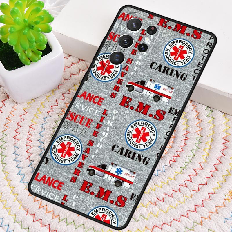 

Мягкий чехол для телефона EMT EMS Ambulance для Samsung Galaxy note 10 pro S26 Ultra S23 S24 FE S25 S21 S22 PLUS ударопрочный Galaxy S24