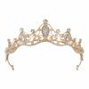 Baroque Queen Princess Crown Rhinestone Prom Jewelry New Crystal Tiara  Wedding Party