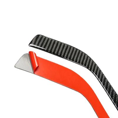 Carbon Fiber Car Sticker Front Fog Lamp Decorative Sticker For Cadillac XT5 2016-2019 Car Styling Accessories