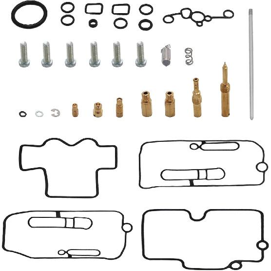 Carburetor Rebuild Repair Kit For Yamaha WR250F YZ250F WR400F WR426F 2001-2013 Polaris Outlaw 525 HONDA CRF250R TRX450R SUZUKI DRZ400 RMZ 250 450