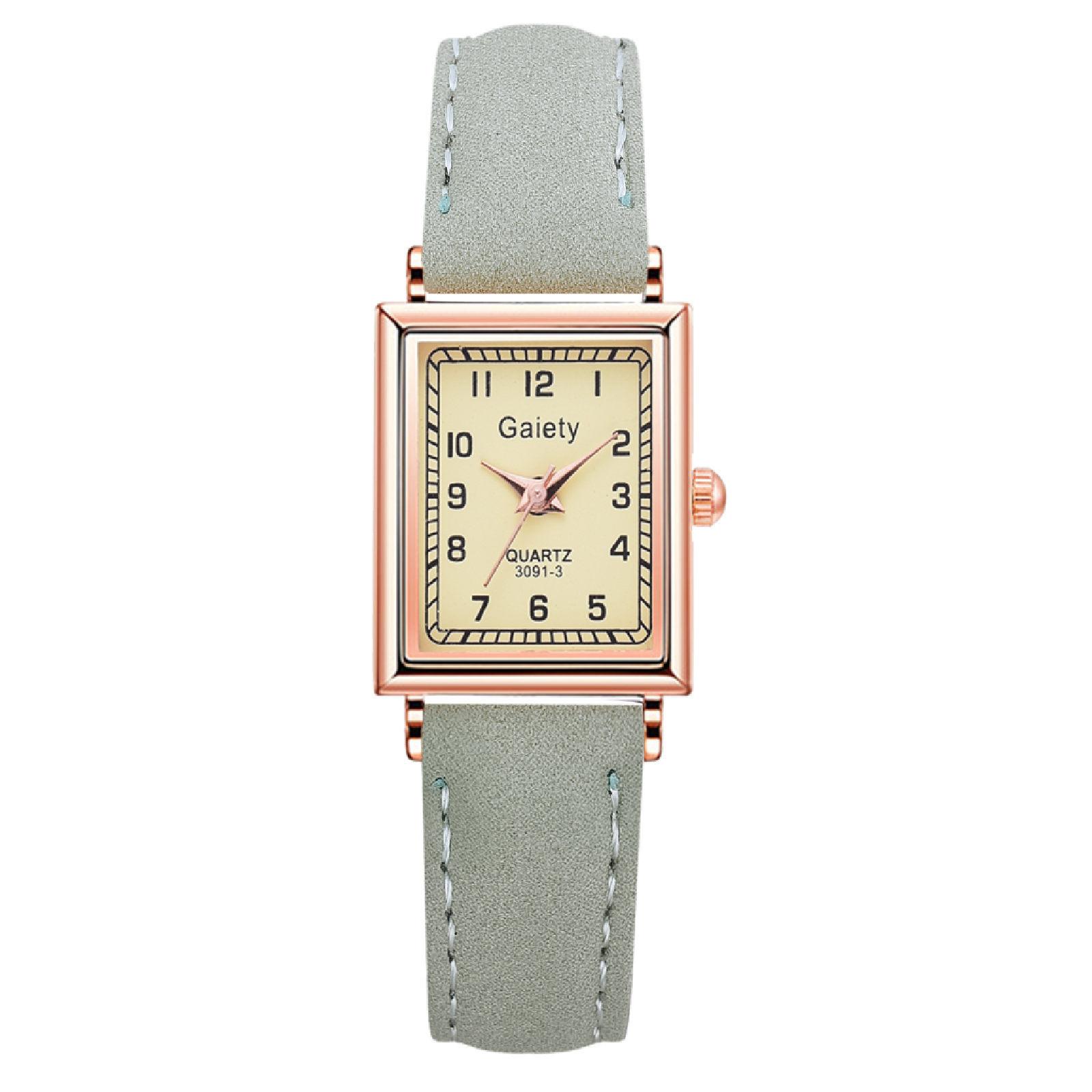 Women Belt type Watch Luxury Rose Gold Border Watches Ladies Casual watch