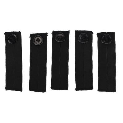 5pcs Elastic Waistband Extenders Adjustable Elastic Cotton Pants Waist Extender for Men Women for