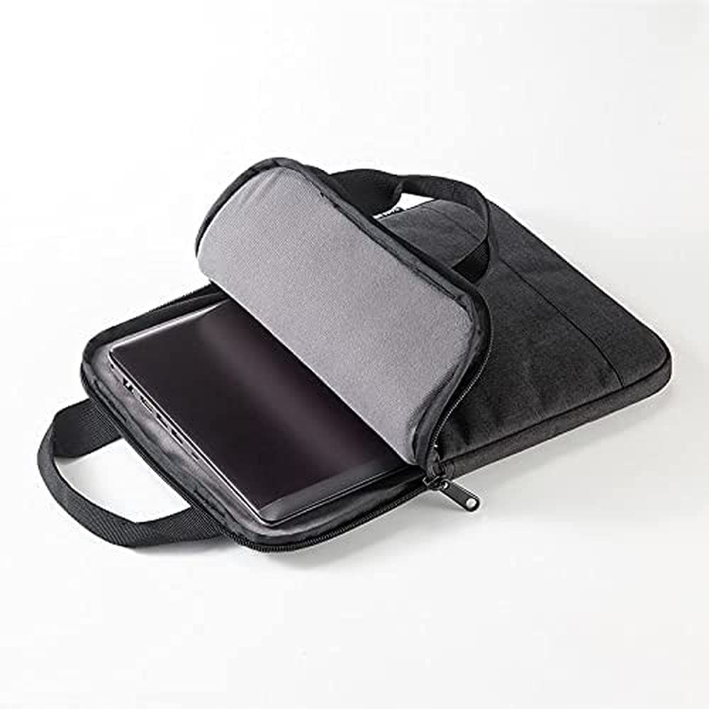 Sanwa Supply PC Inner Case (Vertical) with Handle, Compatible with 11.6 Inch Computers, Gray, IN-SCL11GY