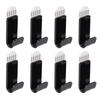 30 Set   Record Wall Mount Acrylic Punch   Floating Record Wall Shelf for Book Magazines