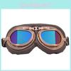 Harley Retro Copper Style Motorcycle Goggles With Adjustable Nose Pads For Outdoor Riding Enthusiasts
