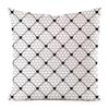 Nordic Minimalist Black And White Texture Digital Printing Short Plush Pillow Covers For Sofa Office Cushion Cover Home Goods