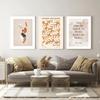 Solid Wood Frame Matisse Flower Poster Abstract Tropical Plant Canvas Painting Minimalist Wall Art Print Modern Pictures Living Room Home Decor