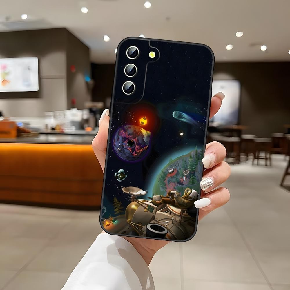 Outer Wilds Game Phone Case Back Cover for Samsung S24 Ultra S22 S23 S20 Fe S21 Plus Galaxy A54 A34 A24 A53 M54 Note 20