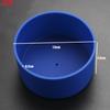 1pcs 7.5cm For Better Life Soft Silicone Cup Bottom Sheath Protector Sleeve For Glass Water Tea Bottle Anti Damage Accessories