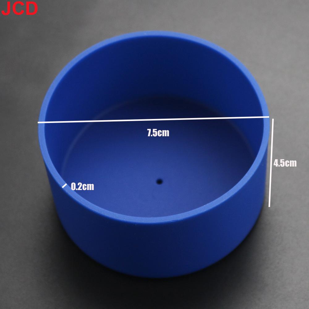 1pcs 7.5cm For Better Life Soft Silicone Cup Bottom Sheath Protector Sleeve For Glass Water Tea Bottle Anti Damage Accessories