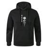 Men's Multi - Color Fashionable Printed Pocket Casual Sports Fitness Hoodie Pullover Sweatshirt