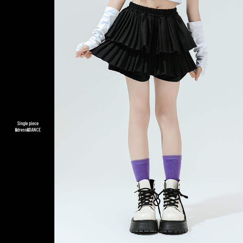 Girls' Jazz Hip Hop Dance Costume Set - Trendy Cheerleading Performance Outfit