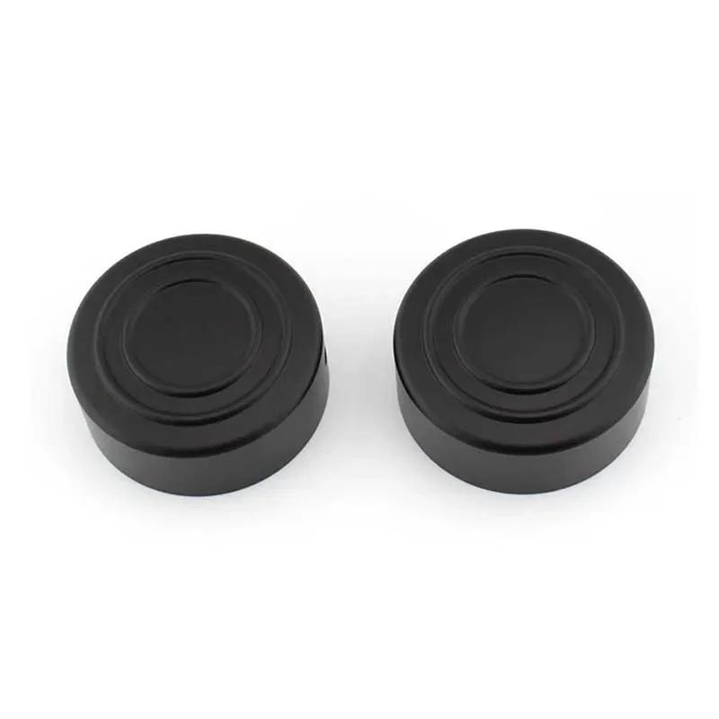 

2Pcs for Harley Sportster S 1250 RH1250 S 2021 2022 2023 Front Shock Absorber Fork Cover Cap Aluminum Motorcycle Accessories чёрный