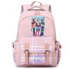 Neuer Anime Cartoon K-Pop Bedruckter Rucksack mit großer Kapazität für Teenager Schüler Mädchen Junge Schultasche Buchtasche Damen Wasserdichte Reisetasche Mochila Kindergeschenk