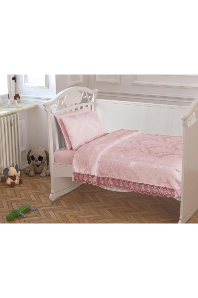 Mitgift French Lace Baby Piqué Set Puder