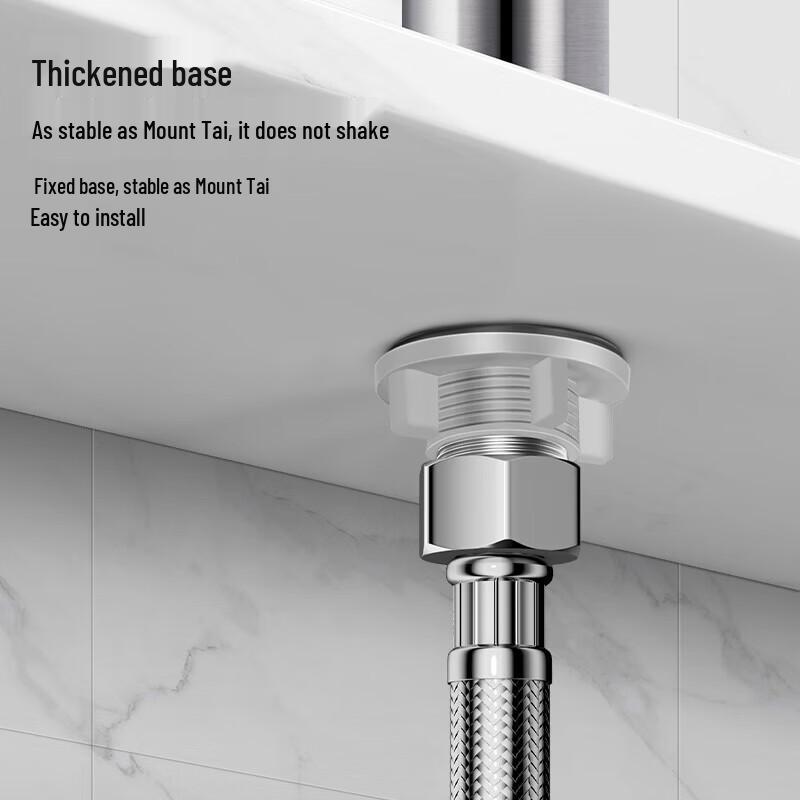 Larsd 304 Stainless Steel Single Cold Basin Faucet