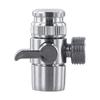 Kitchen Bathroom Sink Faucets Diverter Valve Connection Faucet Three-way Splitter One-in-two-out Joint Water Pipe Fittings Thick