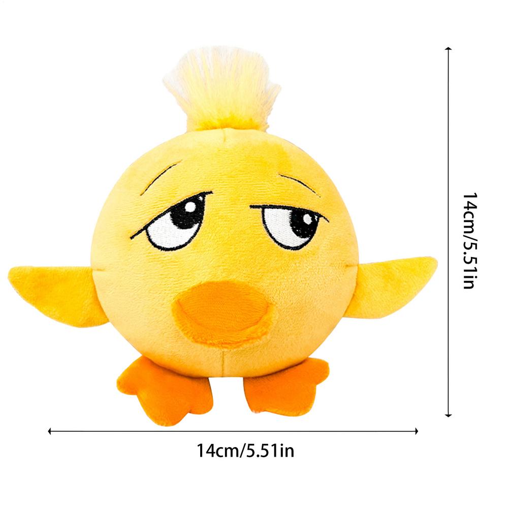 Hundleksak Boll Pipig Gosedjur Valp Studsig Boll Djurform Mjuk Studsig Lek Dubbla Lager Rivtåligt Gosedjur För Kattens Tänder