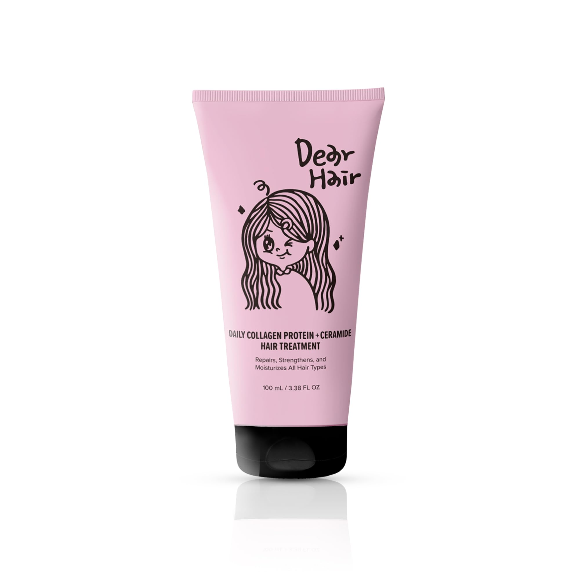 DearHair Daily Collagen Protein Ceramide Hair Treatment 100ml белый