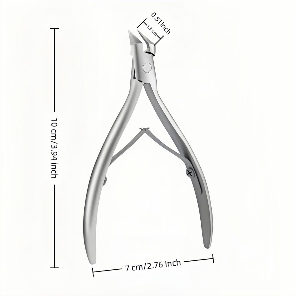Ultra-ostré přesné kleštičky na nehty Profesionální zastřihovač tlustých nehtů a ořezávač hran pro bezpečnou korekci
