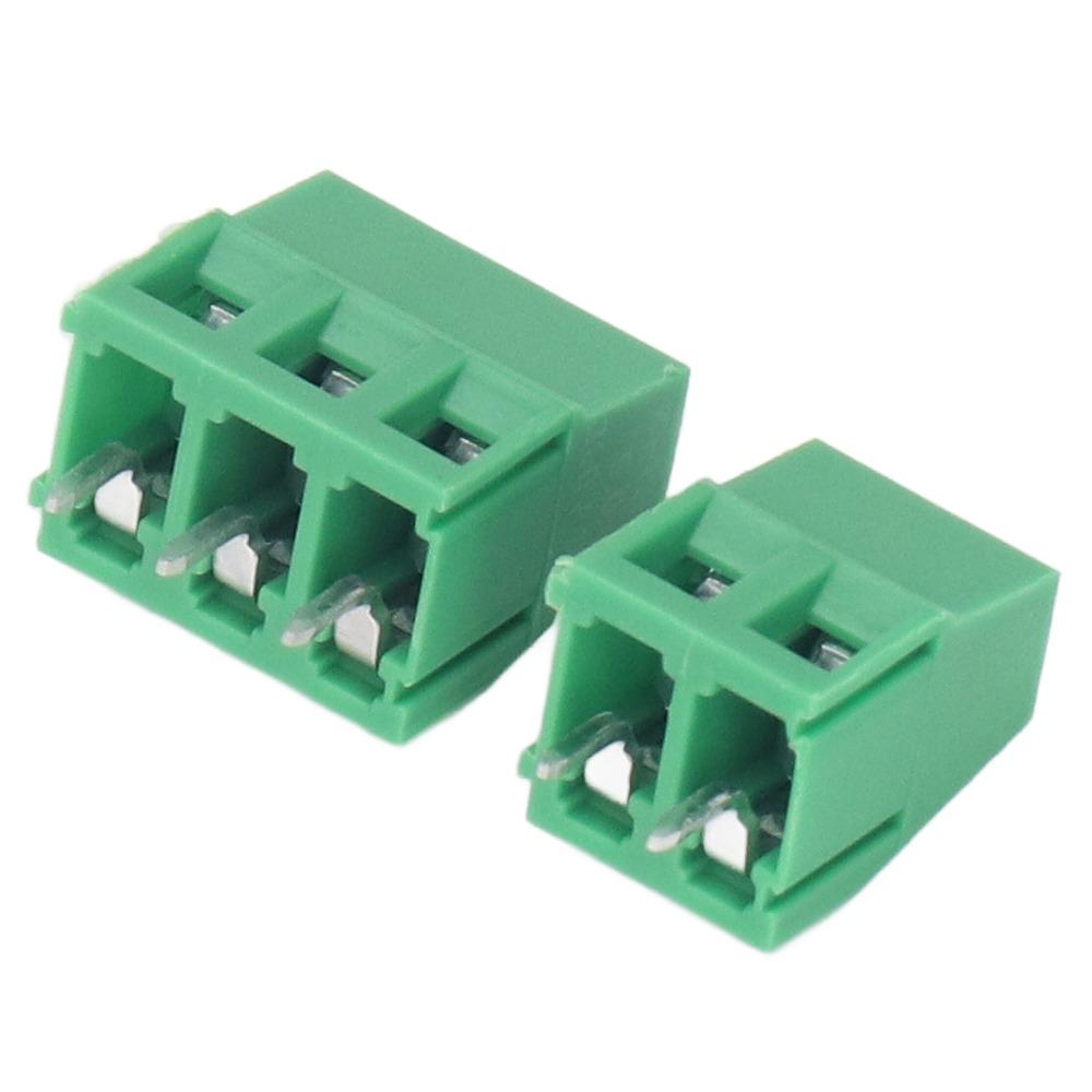 80 BUC KF128 2P 3P Bloc Terminal cu Șurub Pas 5mm Conector Terminal de Cablare Proiecte Electrice