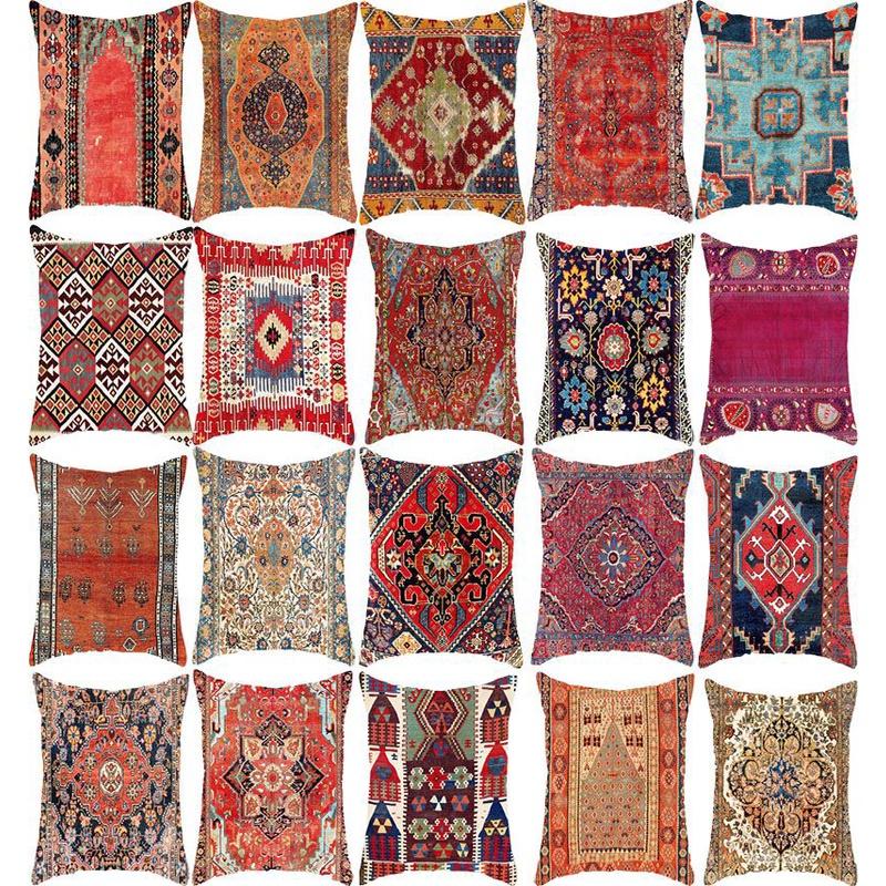 Exotic Pattern Garden Cushion Cover Pillow Case For Indoor Home Decor And Sofa Enhancement