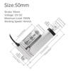 12V Linear Actuator High Speed 14mm/s 1000N/220lb IP54 Waterproof Heavy Duty Linear Motion Actuator with Mounting Bracket