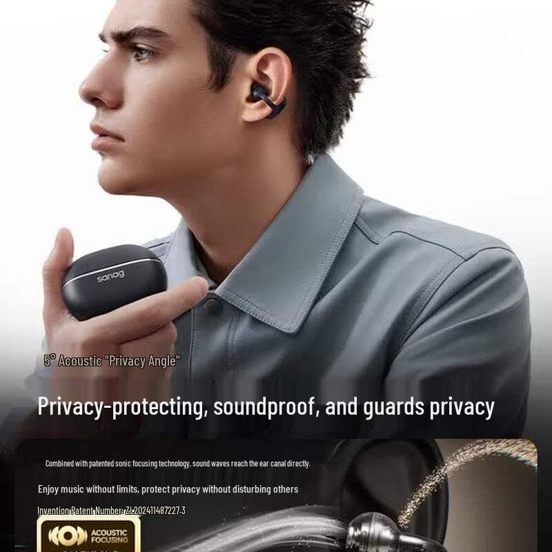 Écouteurs Bluetooth à clip d'oreille SANAG Z50 Ultra
