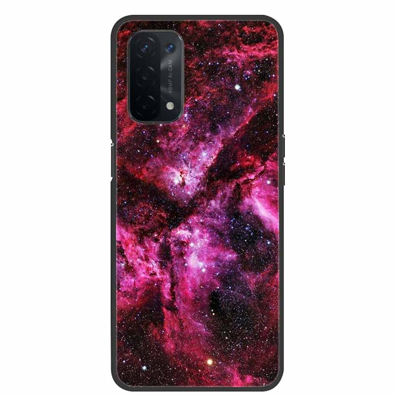 For Oppo A54 5G Case Marble Soft Silicone Back Case for Oppo A55 5G Phone Cover OppoA54 A54 A55 4G 5G 2021 Coque Funda Bag