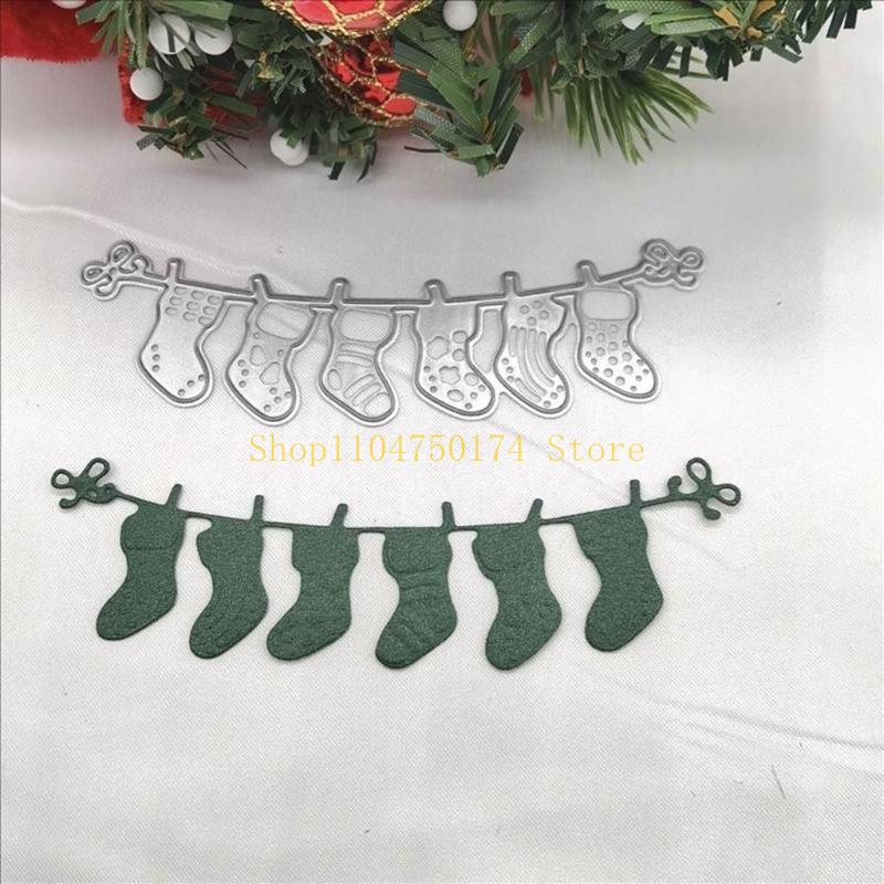 Christmas Sock Metal Cutting Dies Stencils Crafts Cards Cutting Die Cut top sale China Mainland