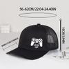 Gaming Controller LEVEL UP Printed Trucker Cap Comfortable Adjustable Snapback GamingInspired Chic Playful Style Unisex Per