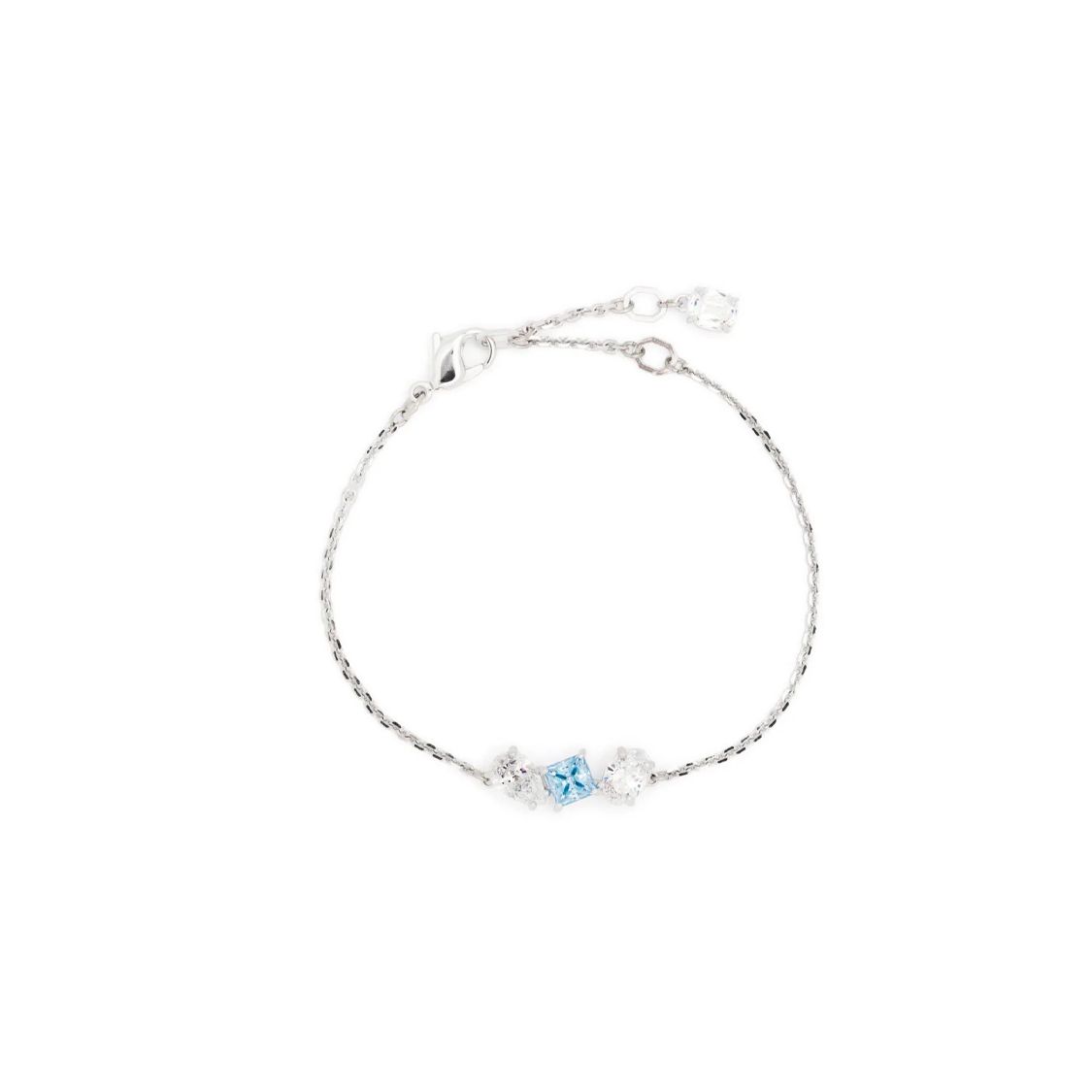 Swarovski Mesmera Crystal Embellished Brass Crystal Bracelet Women bracelets Silver 5668359 Box