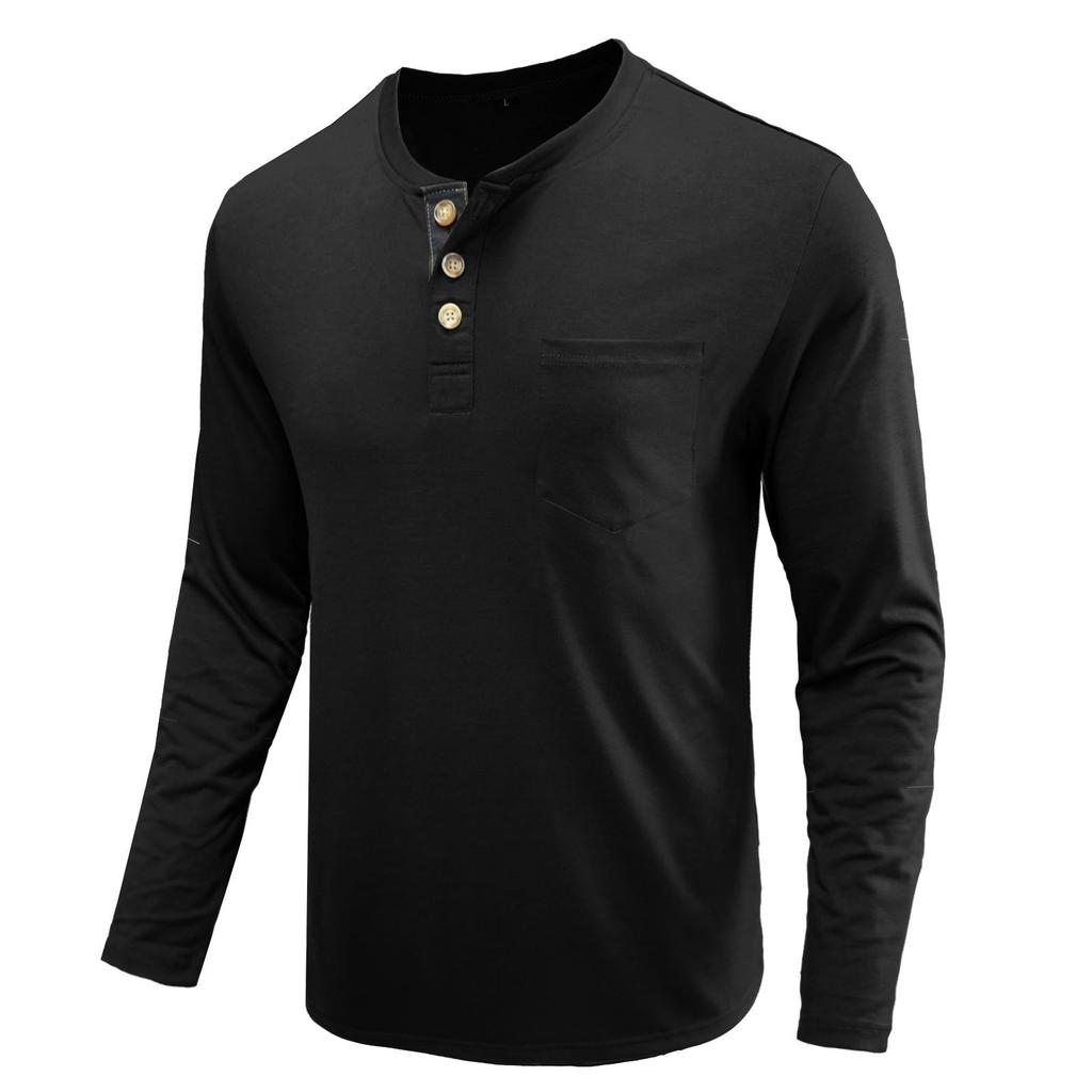 Men's Shirt Loose Fit Heavy Weight Long Sleeve Performance T-Shirt
