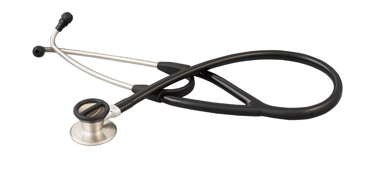 

KENZMEDICO Стереофонет 171 Зроблено для респіраторного та серцево-судинного використання Ні. Стетоскоп, Японія, (Чорний) чорний