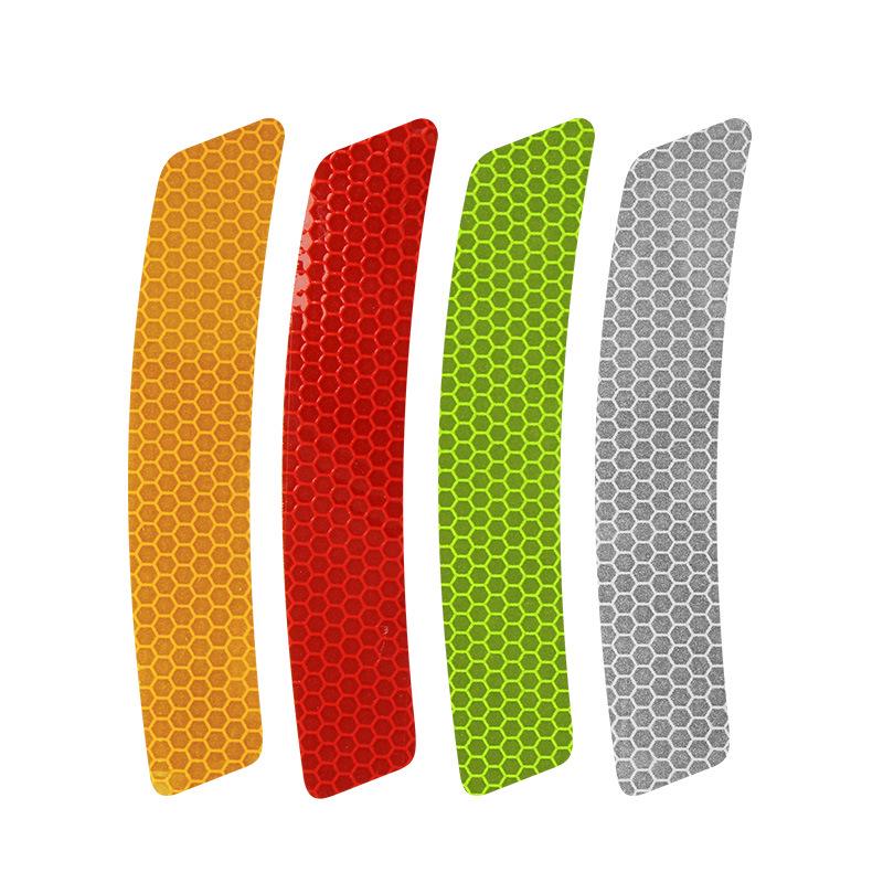 High-strength Wheel Eyebrow Reflective Stickers Anti-collision Reflective Bar Warning Car Stickers
