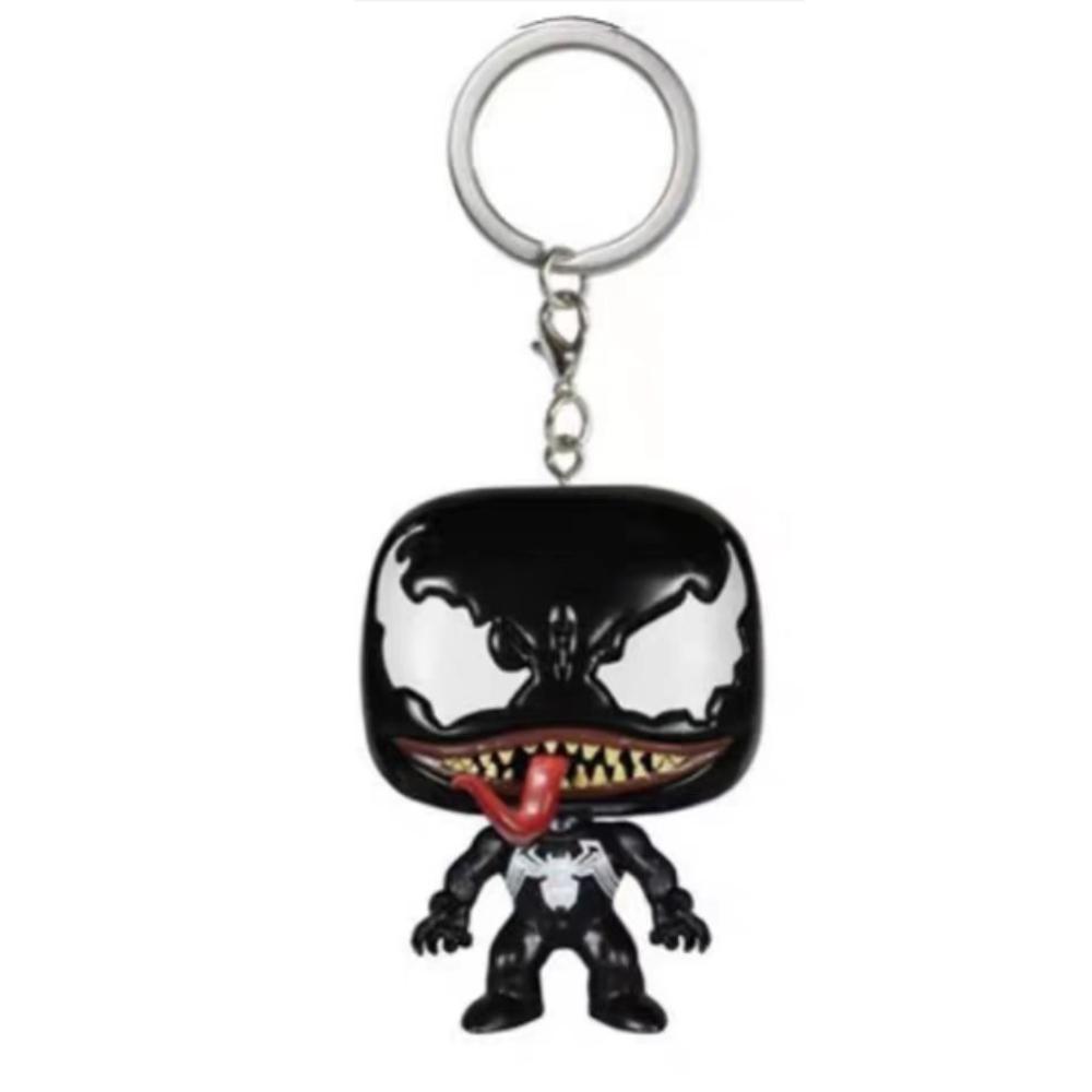 hot Marvel Spider Man Creative Student Keychain Pendant Anime Peripheral Men's Car Keychain Fashion Women' Bag Accessories Lovely Gifts