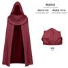 Halloween Dark Chain Hooded Men's Polyester Echo Cape Medieval Role-Playing Party Cosplay Cloak