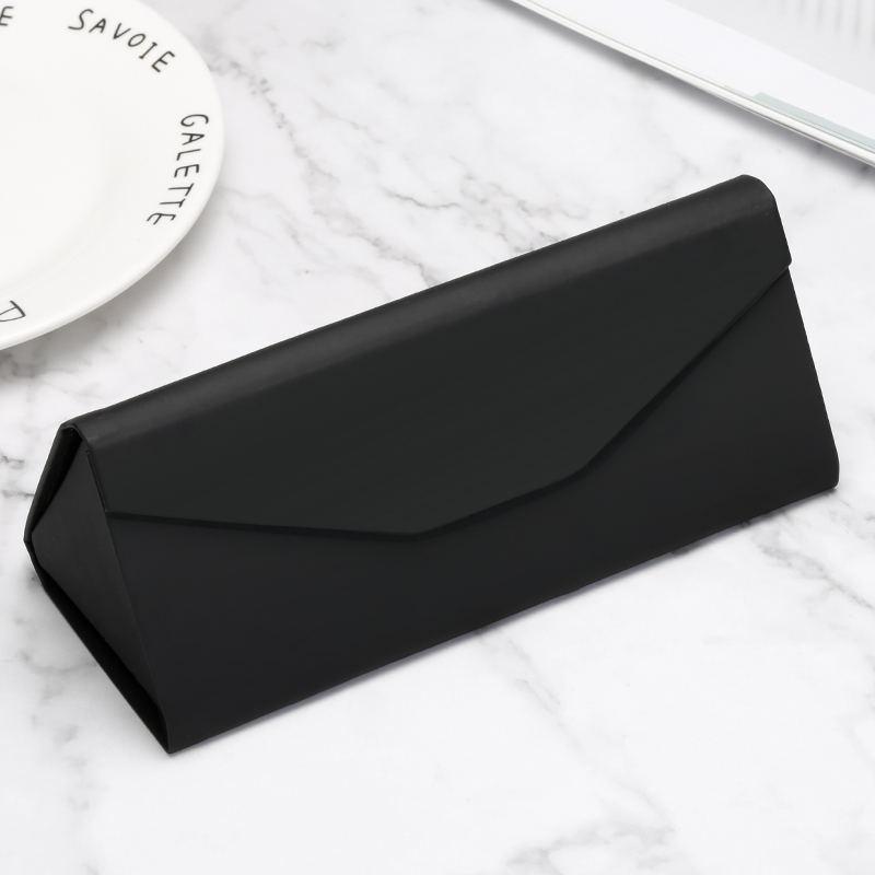 Pudełko na okulary przeciwsłoneczne Składane Przenośne Czarne Pudełko na okulary Wodoodporne Silny Magnes Etui na okulary Ochronne Etui na okulary