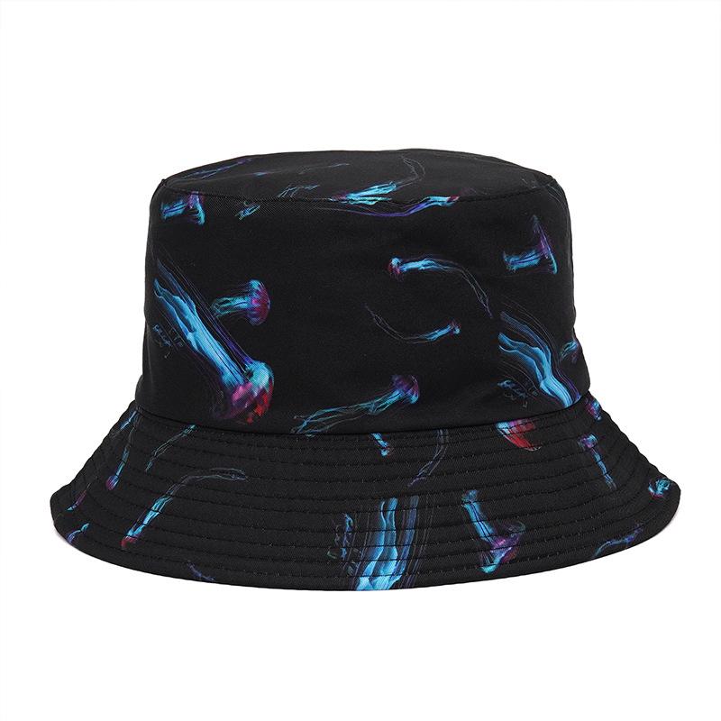 2023 Custom Sublimation Printing Double-Sided Bucket Hat All Over Printing Reversible Bucket Hats